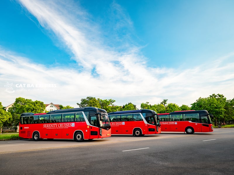 Hanoi to Cat Ba Island Bus - One-way