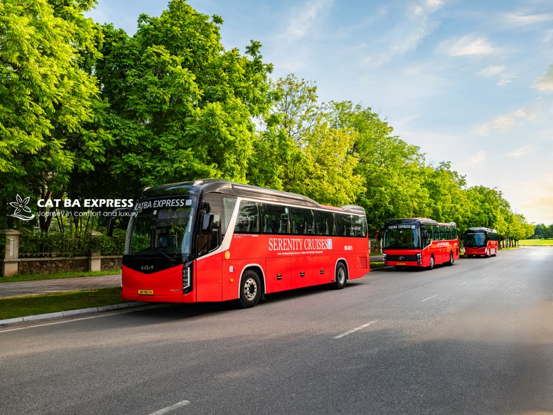 Bus Hanoi to Cat Ba - Round-trip